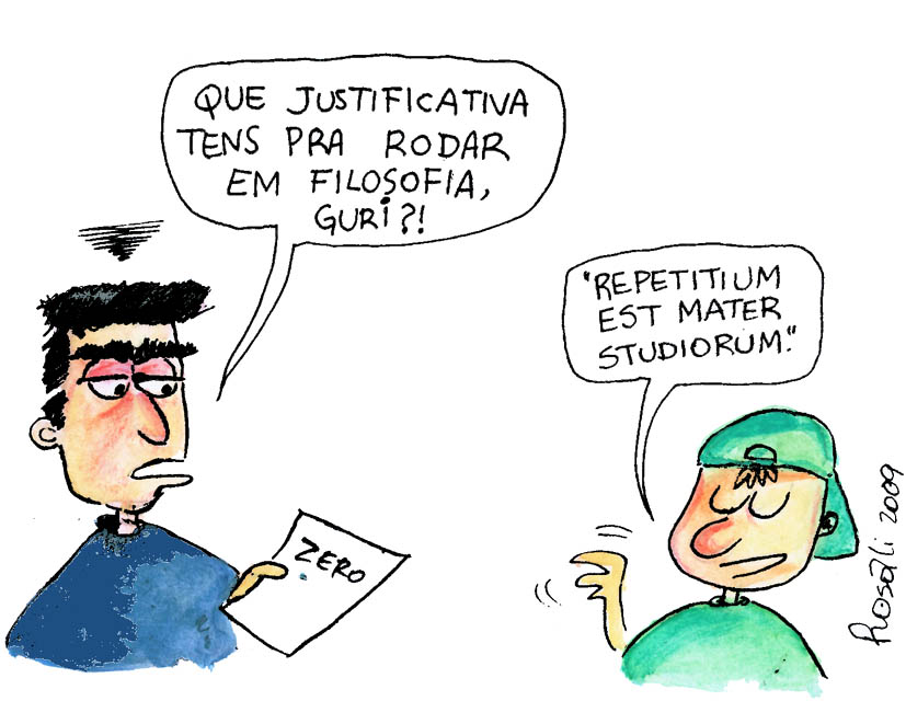 SECUNDAS FILOSOFANDO: Charge