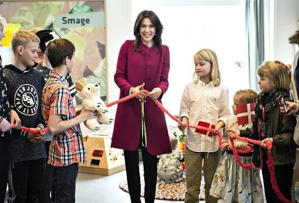 Princess Mary dress Julie Fagerholt, Cecilie Bahnsen coat