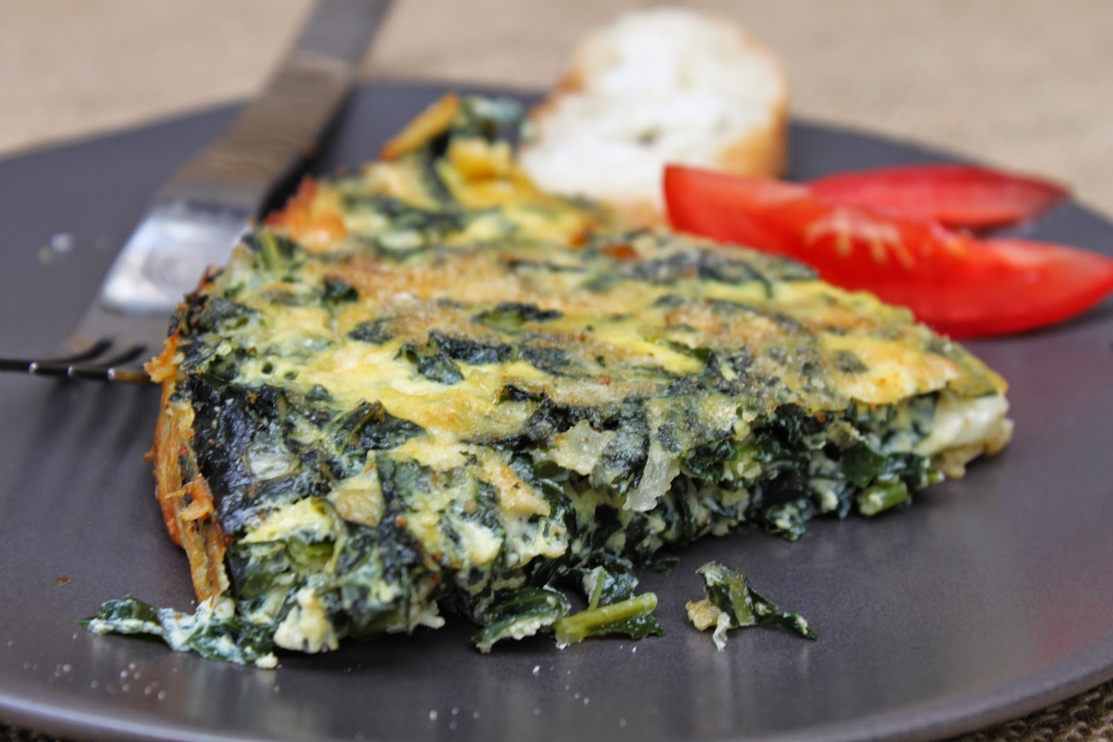 Pots and Frills Tuscan Kale Frittata