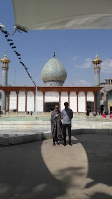 The grave of holy Shah-e-Cheragh shrine, the son of the 7th Shiite Imam, make Shiraz a pilgrimage site for Iranians. The monument has been discovered in 11th century and a shrine was built over it afterwards.