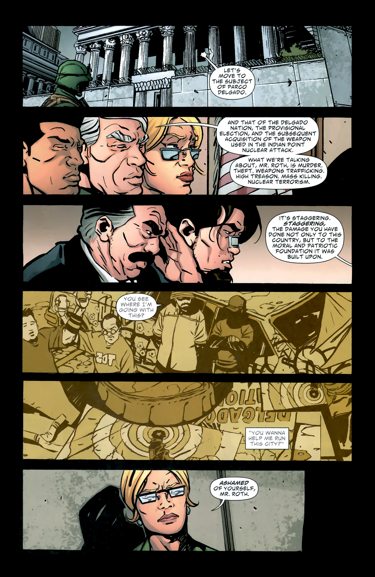 Read online DMZ (2006) comic -  Issue #71 - 11