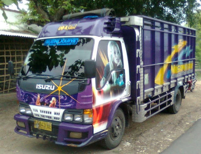 Truk Ragasa Full Variasi-dongker