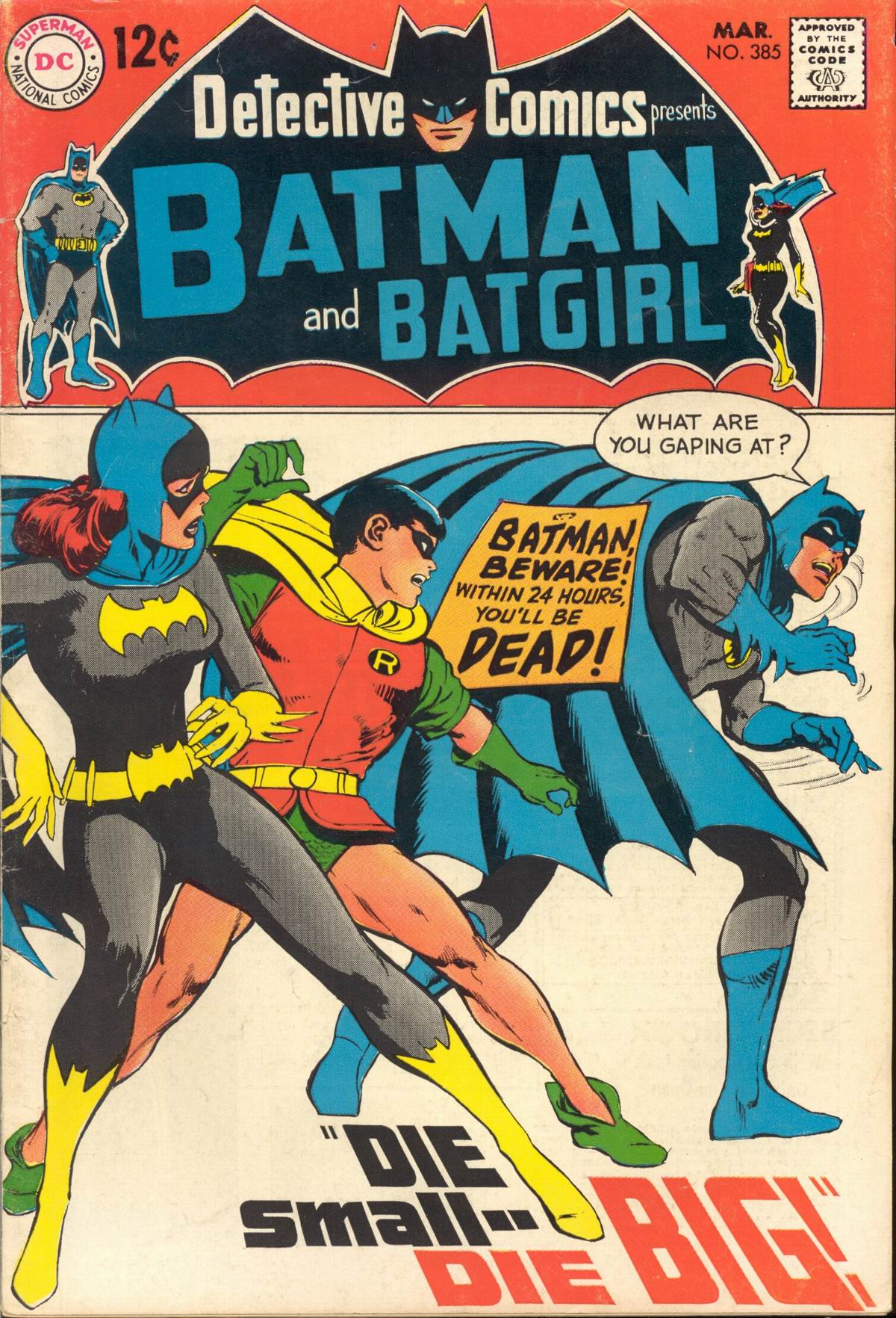 Read online Detective Comics (1937) comic -  Issue #385 - 1