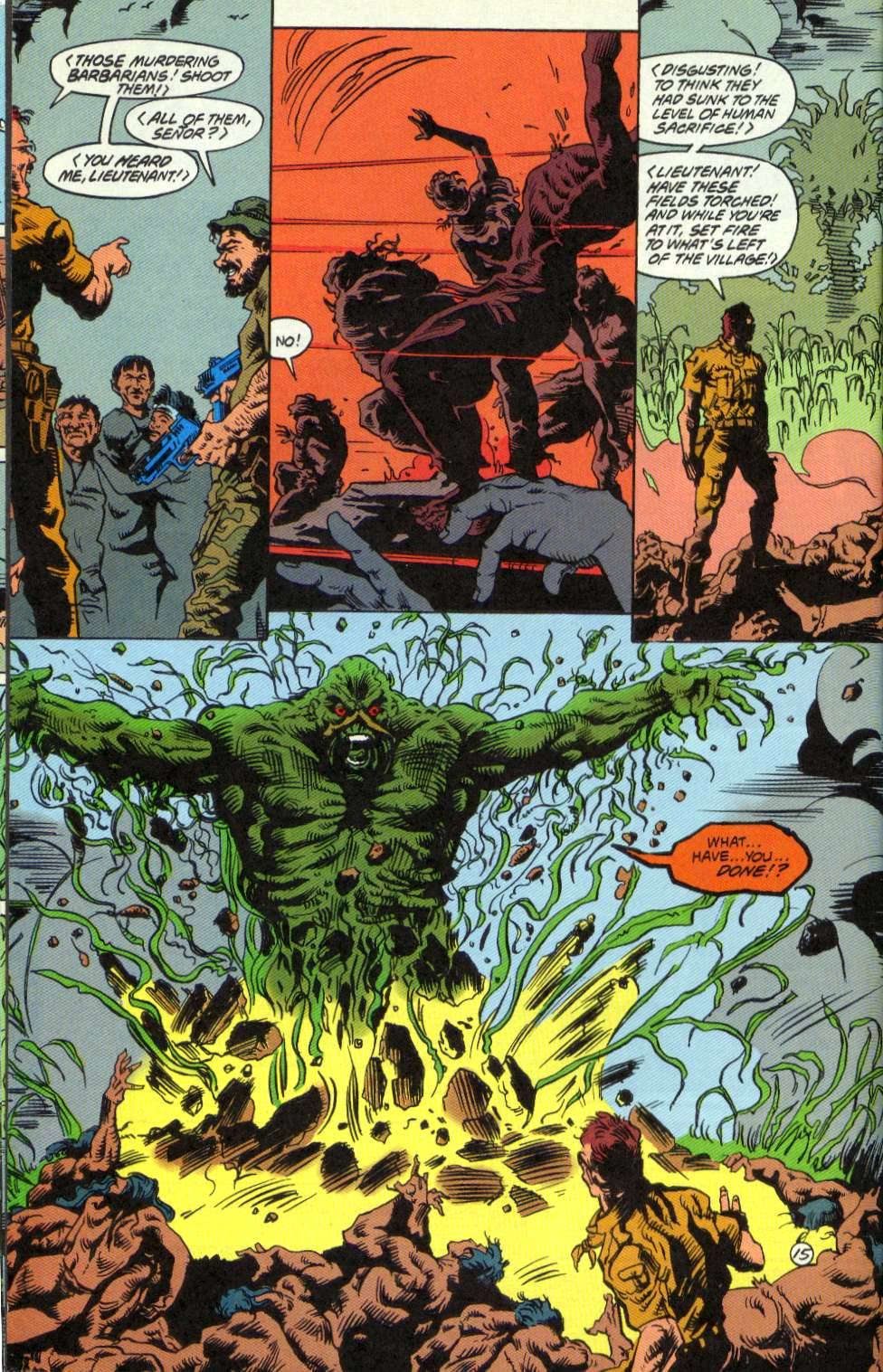 Swamp Thing (1982) Issue #124 #132 - English 16