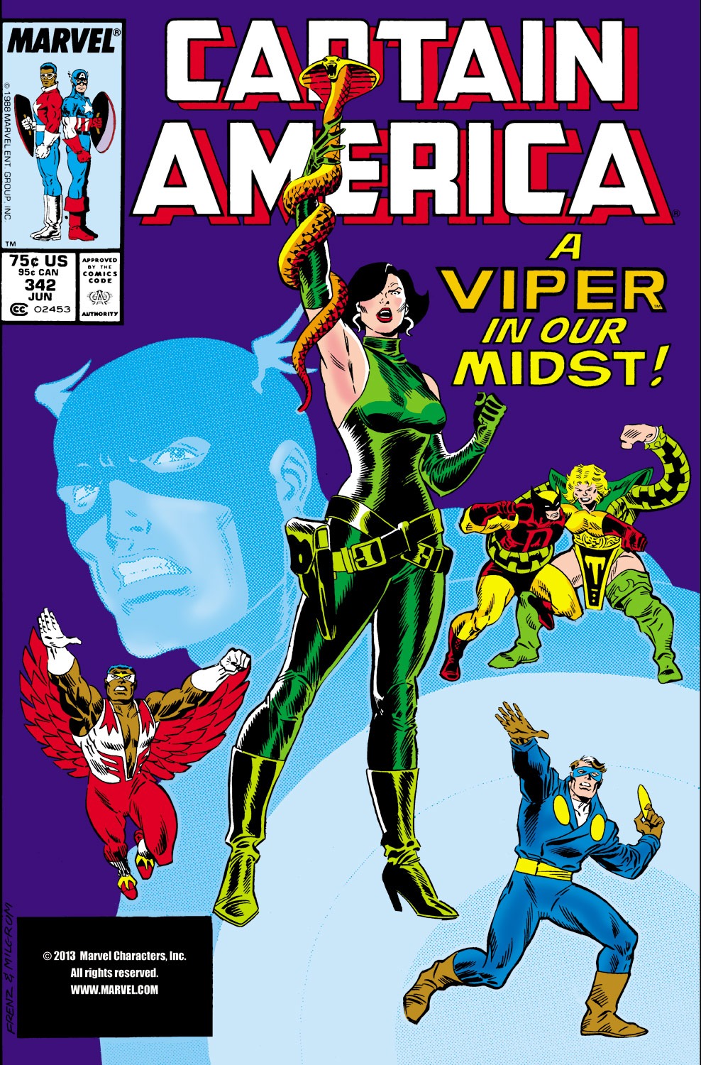 Captain America (1968) Issue #342 #272 - English 1