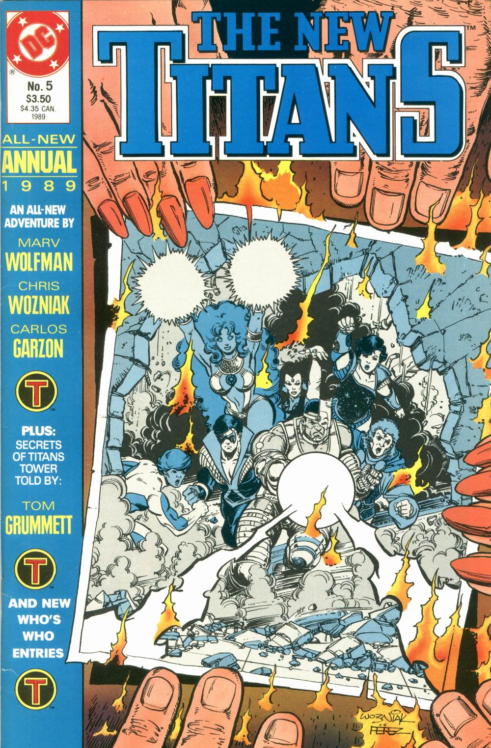 Титаны комикс. Teen Titans Annual комикс. The New teen Titans Annual.
