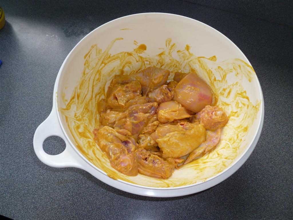 Guam Firehouse Cook Mustard Fried Chicken...Guam Style