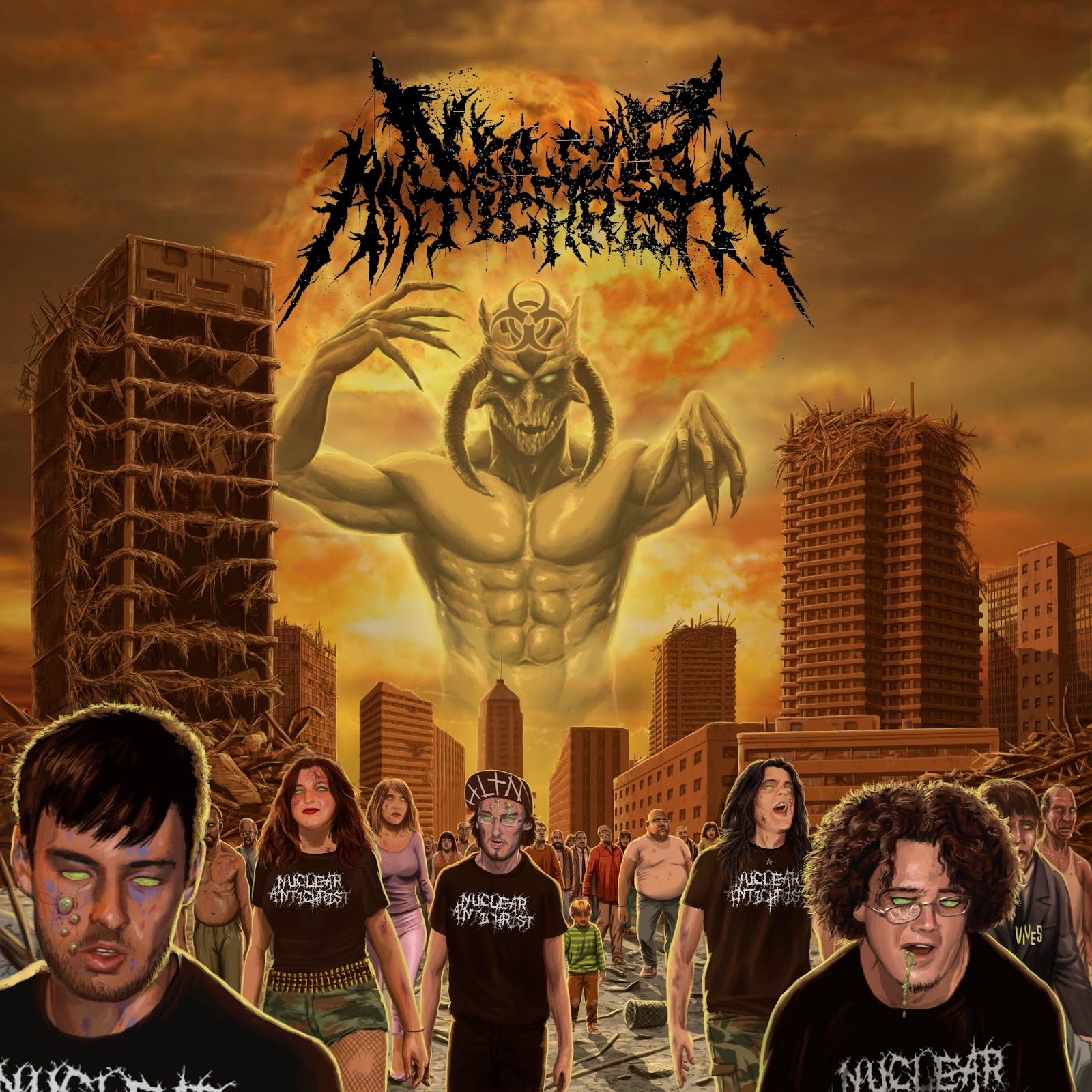 NUCLEAR ANTICHRIST presenta la portada de su primer EP y anuncia tracklist  - Metal Korner