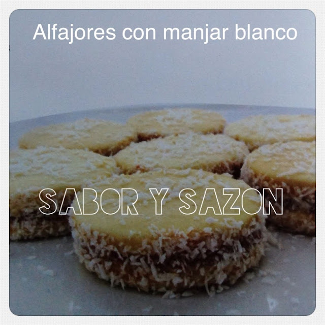 COMO PREPARAR ALFAJORES CON MANJAR BLANCO - RECETA FÁCIL Y RÁPIDA  http://saborysazon.blogspot.com