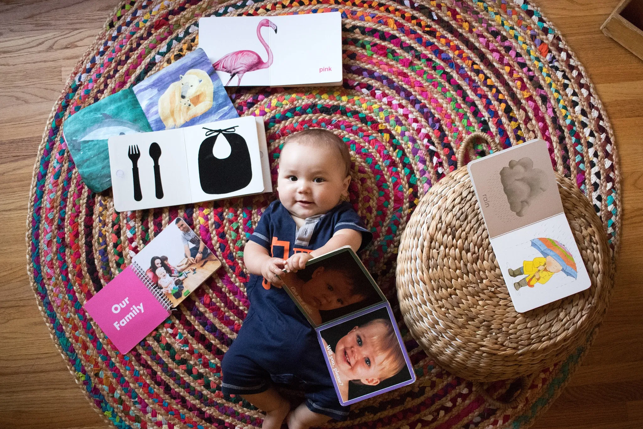 Reading to your baby from birth is a great way to connect to your baby and help them learn. Here are 5 tips to keep in mind when reading to your baby!