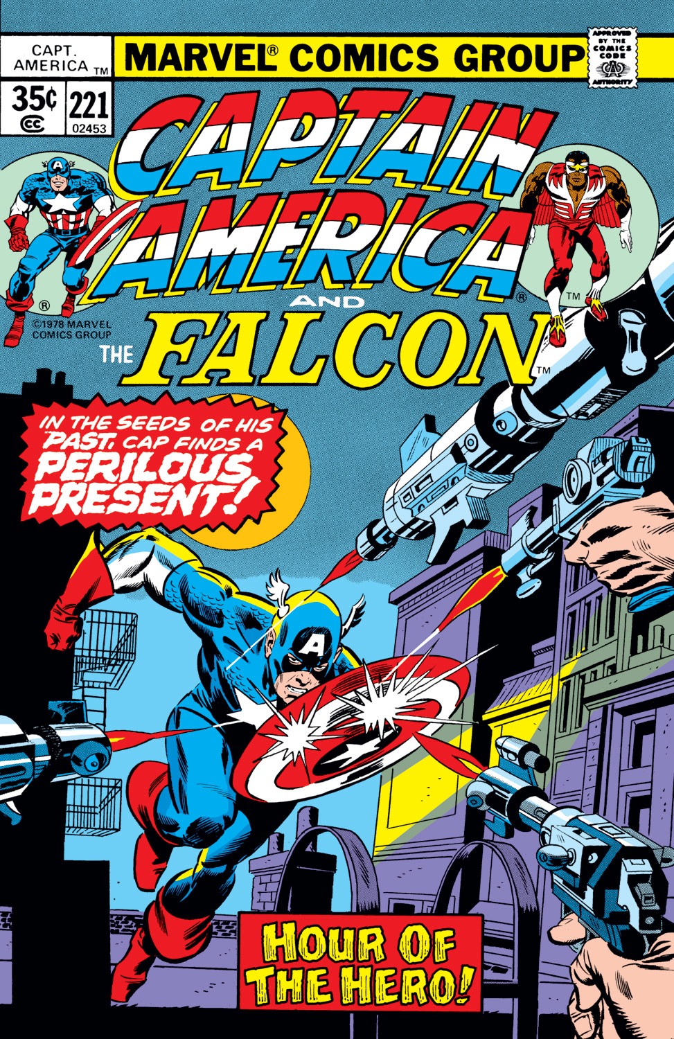 Read online Captain America (1968) comic -  Issue #221 - 1