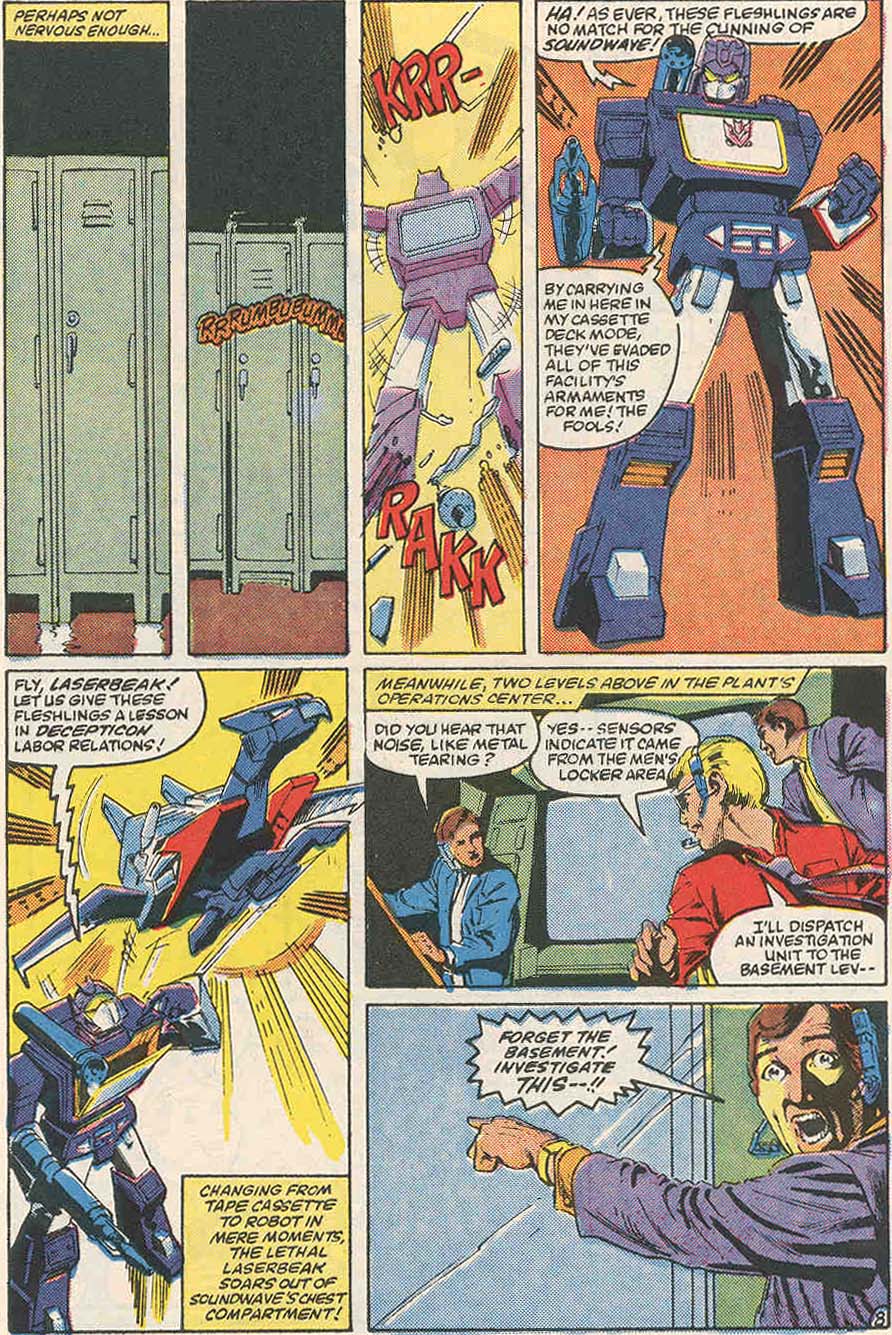 Read online The Transformers (1984) comic -  Issue #7 - 9