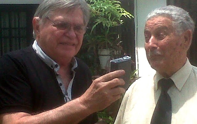 Rony Vargas con el Dr. Ceppi