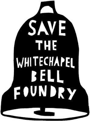 Lithograph of the Save the Whitechapel Bell Foundry logo