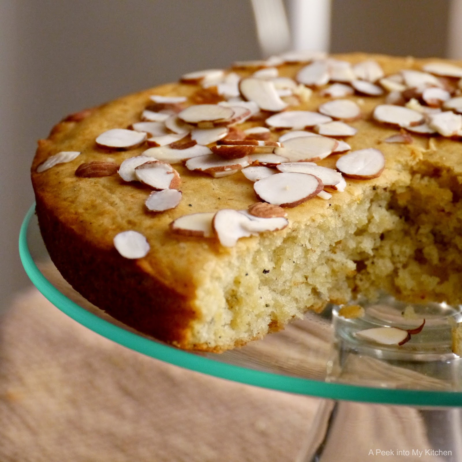 A Peek into My Kitchen Eggless Saffron and Cardamom flavored Arabian