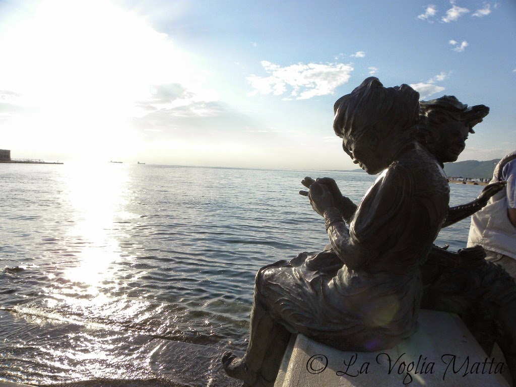 Trieste statua in bronzo