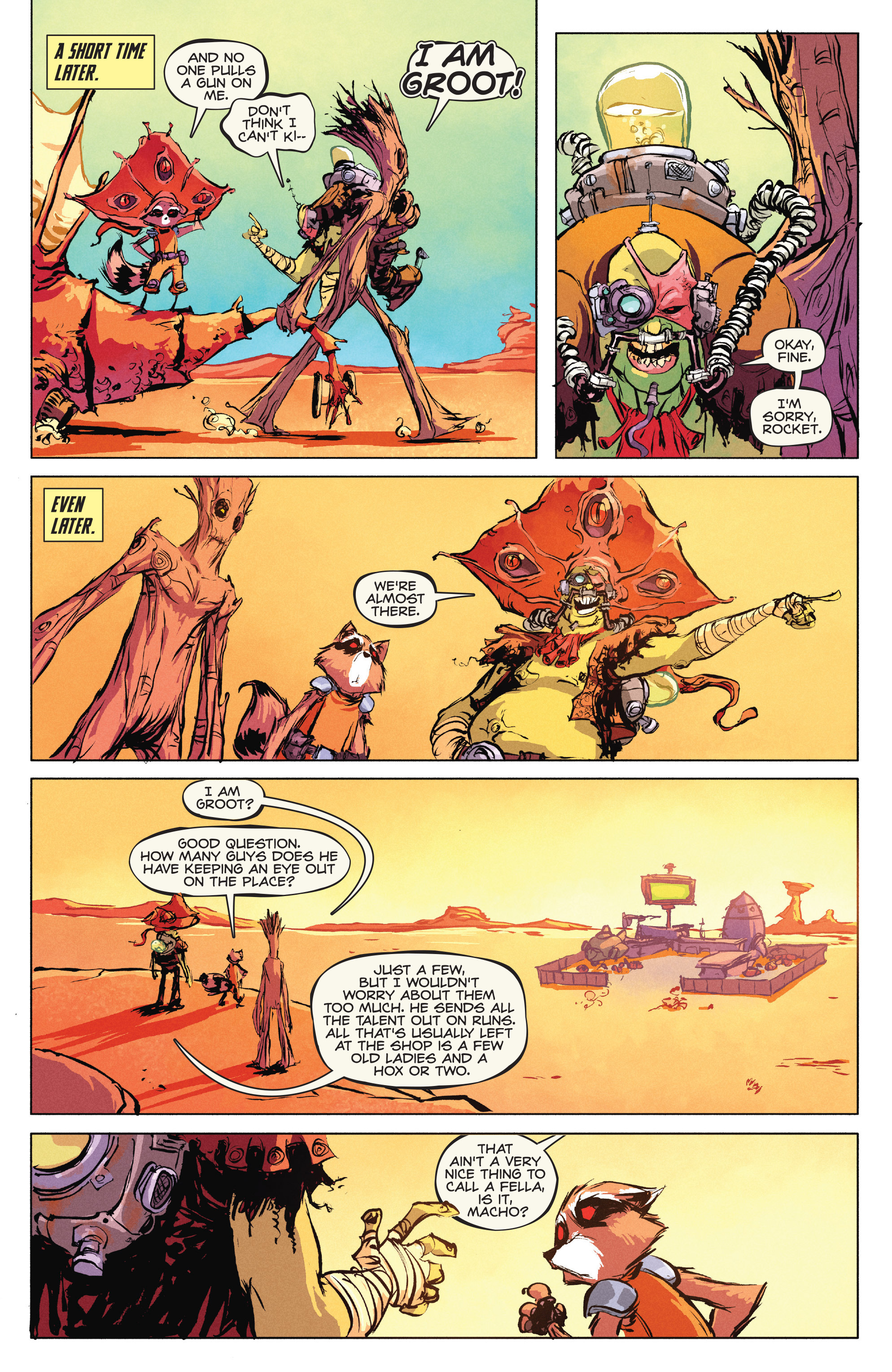 Read online Rocket Raccoon (2014) comic -  Issue #3 - 10