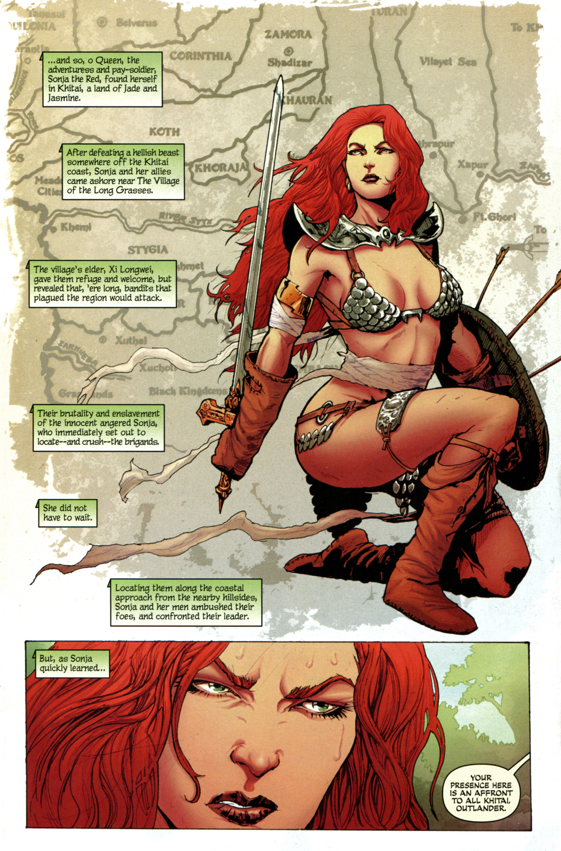 Read online Red Sonja (2005) comic -  Issue #69 - 3