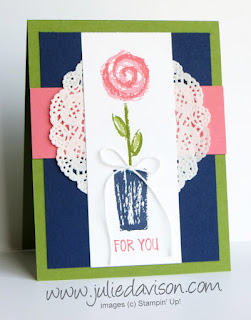 Stampin' Up! Paint Play For You Card ~ 2017-2018 Annual Catalog ~ www.juliedavison.com
