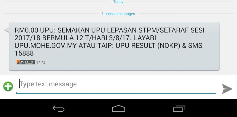 Semakan Keputusan Spm Ulangan 2019