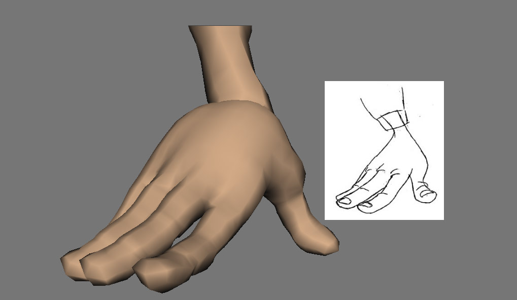 hand poses tyndall 3d animation blog