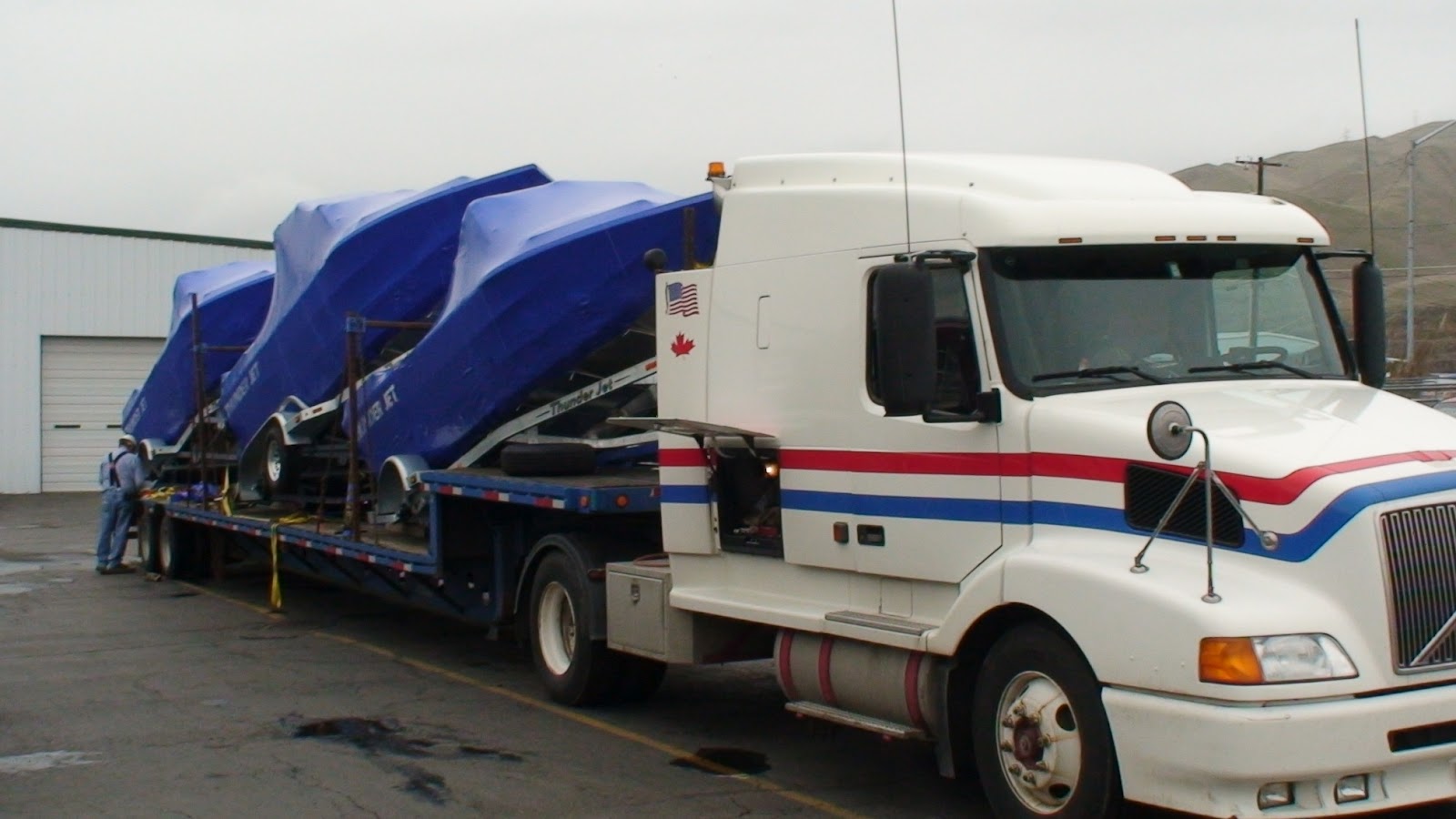 Thunderjet Boats Thunder Jet ships to Yellowknife!