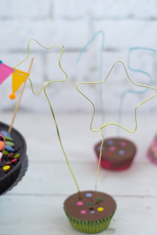 Adornos topper tarta diy