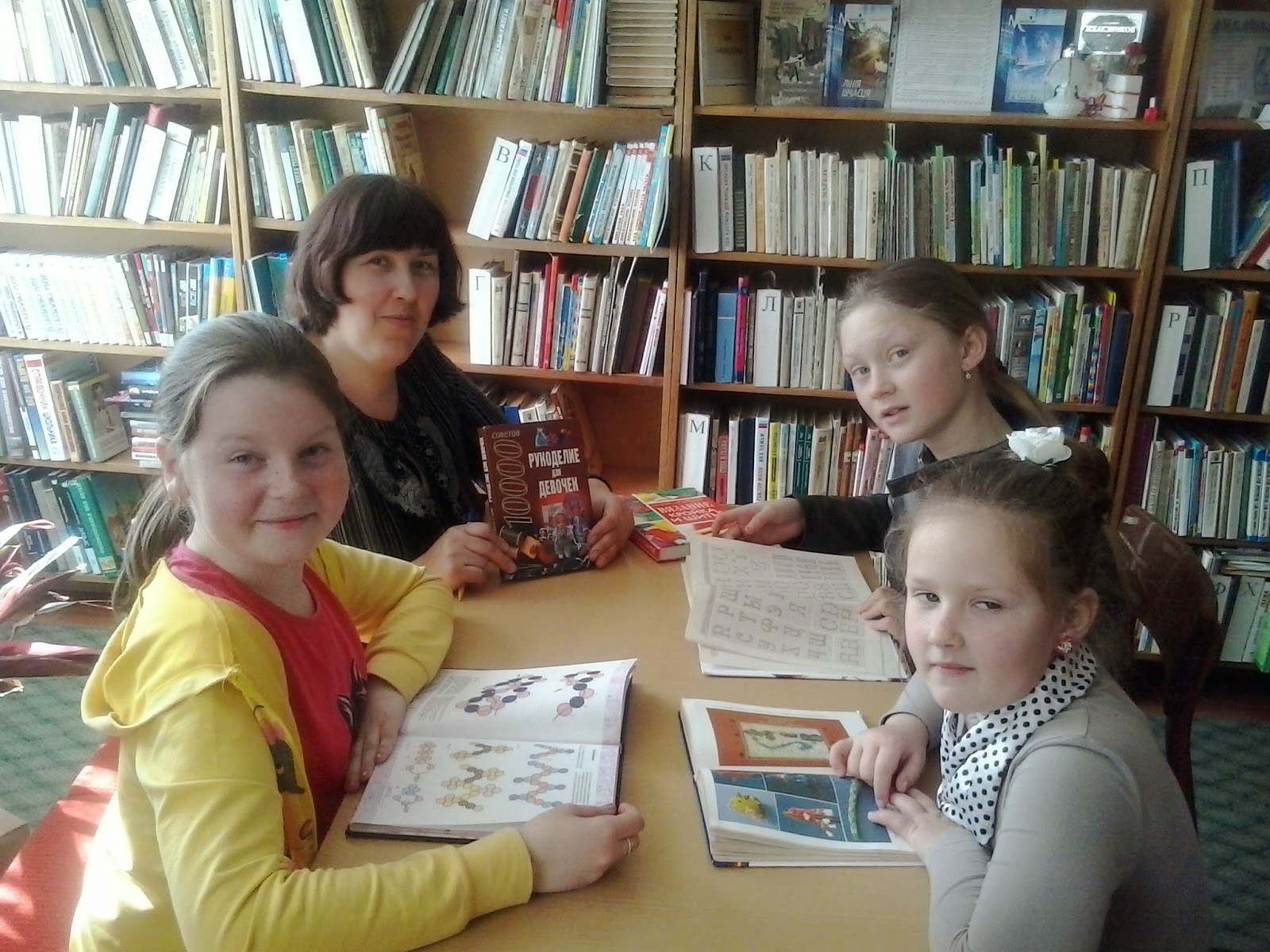 Мастер классы в библиотеке в марте. Сельская библиотека Домодедово.