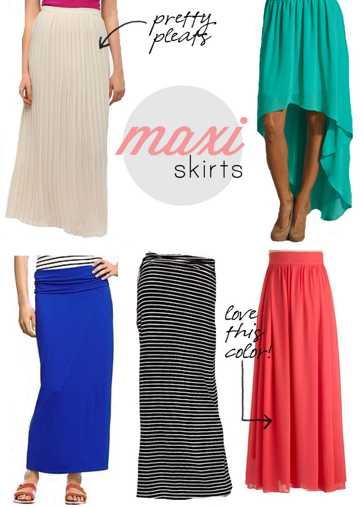 lovesome: trend i love: maxi skirts