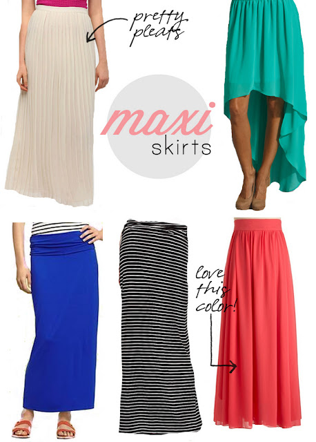 trend i love: maxi skirts