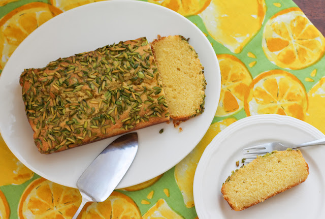 Food Lust People Love: Kalo prama, καλό πράγμα in the original Greek, translates as “good stuff.” I can assure you that this Cypriot semolina cake is indeed very good stuff! The batter is easy and a lemon syrup adds even more flavor and a delightful stickiness that makes it hard to stop with just one slice.