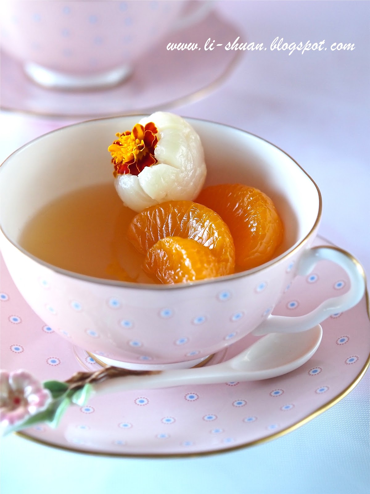 Helena's Kitchen “吉利” （橘子绿茶燕菜）Mandarin & Jasmine Green Tea Cup Jellies
