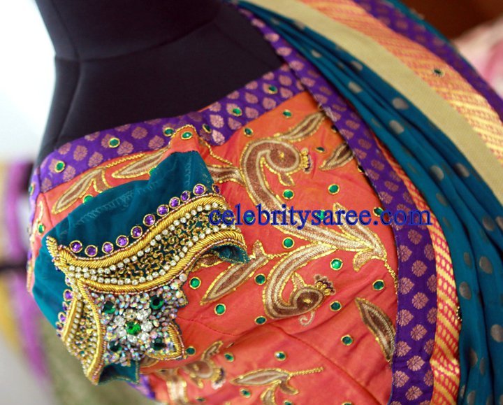 Designer Stone, Kundan, Beads Work Blouses for Wedding Designer Stone, Kundan, Beads Work Blouses for Wedding