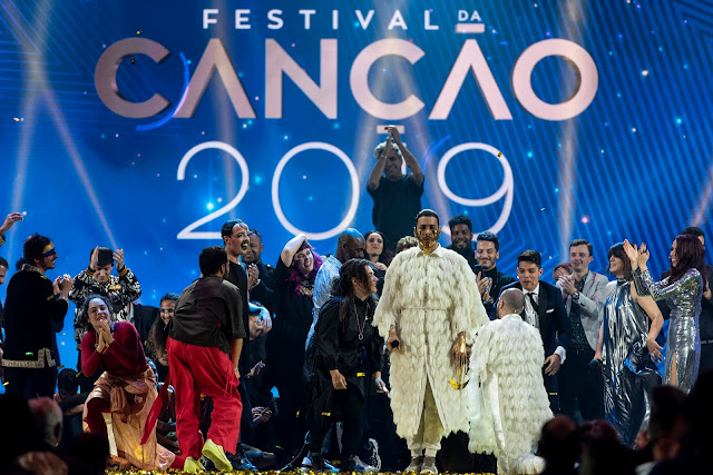 Resultado de imagem para final festival da canÃ§Ã£o 2019