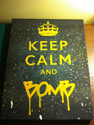 keep calm and bomb