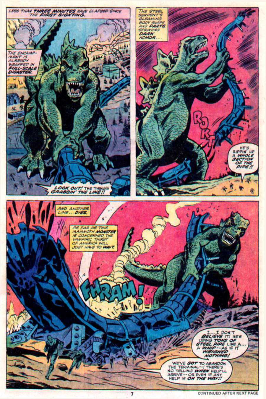 Read online Godzilla (1977) comic -  Issue #1 - 6