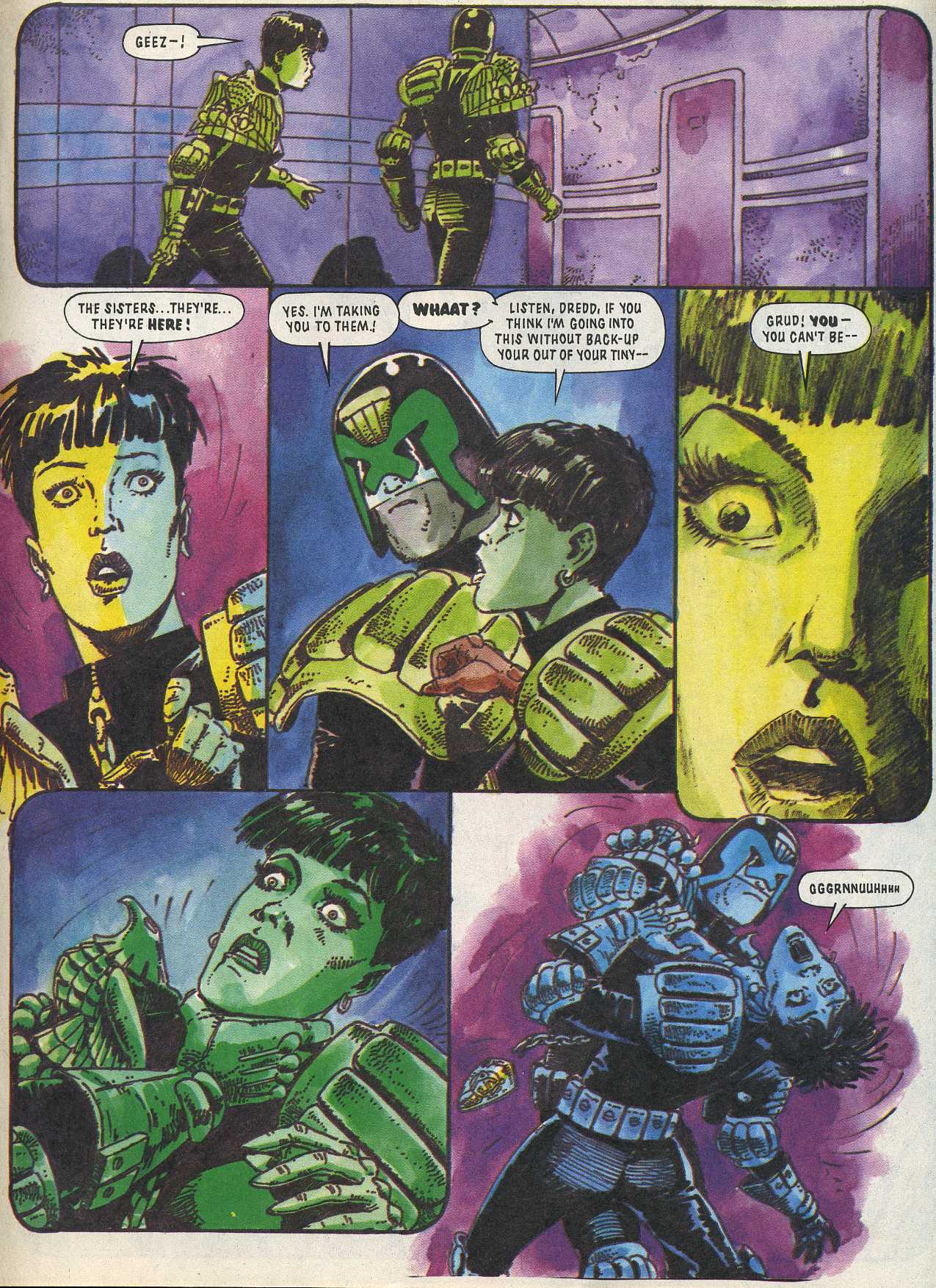 Read online Judge Dredd: The Complete Case Files comic -  Issue # TPB 14 (Part 1) - 132