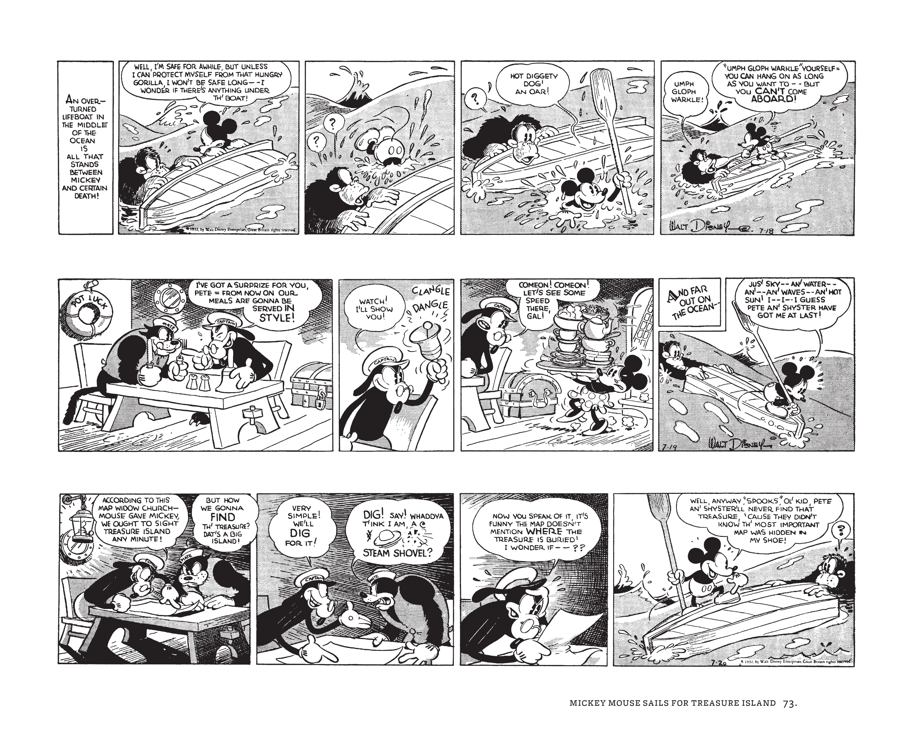 Read online Walt Disney's Mickey Mouse by Floyd Gottfredson comic -  Issue # TPB 2 (Part 1) - 73