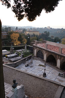 San Miniato Florence Italy Gregorian Chant view to Firenze