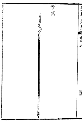 Ming Chinese Snake Spear