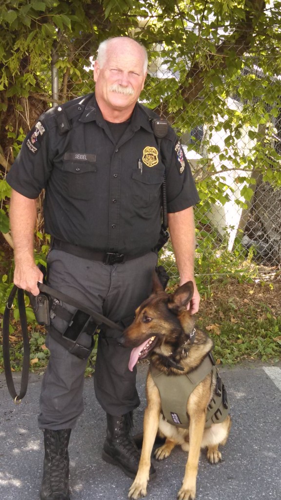 East MoCo Montgomery County Police K9 gets bulletproof vest courtesy