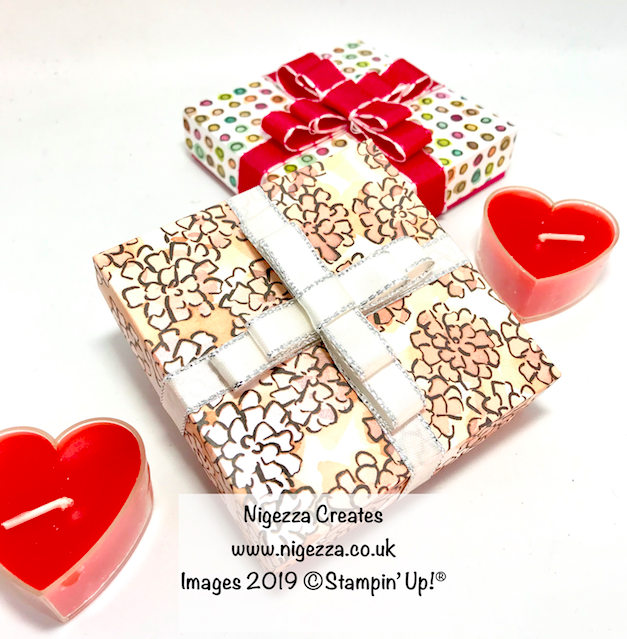 Valentine Gift Box Using Share What You Love & SAB Foil Sheets Stampin' Up! Nigezza Creates