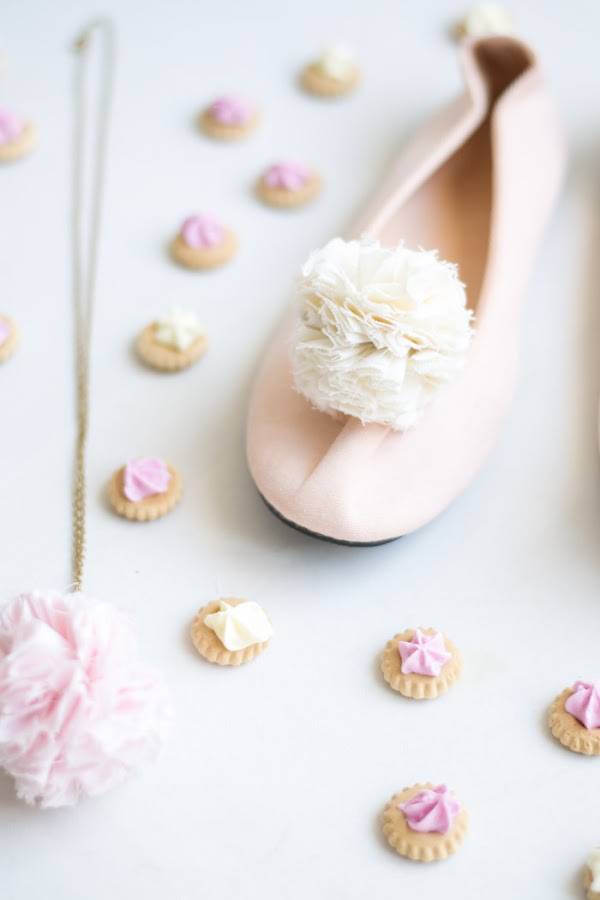 Bailarinas pompón diy