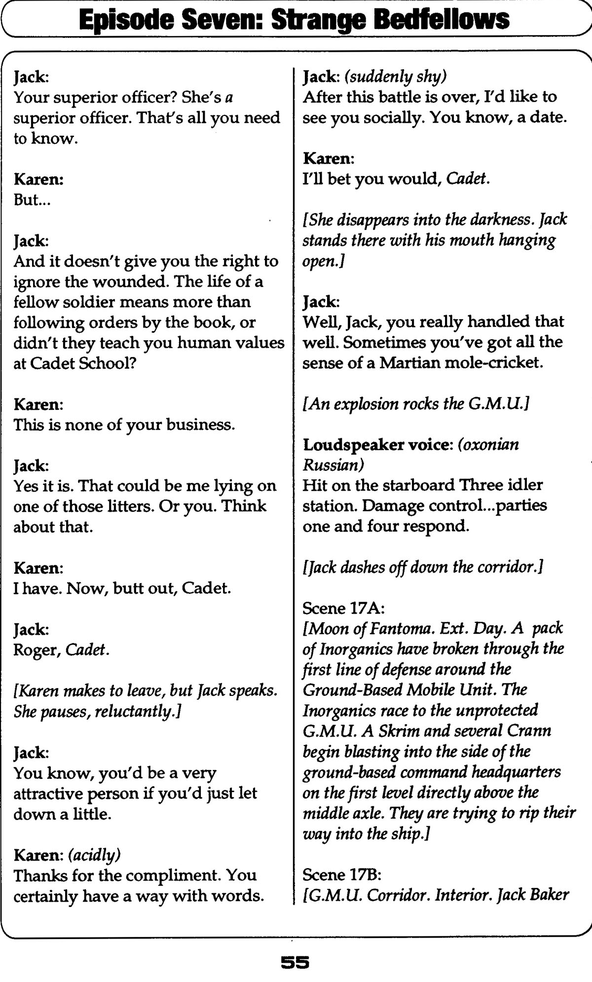 Read online Robotech II: The Sentinels comic -  Issue # _Script Book 2 - 53