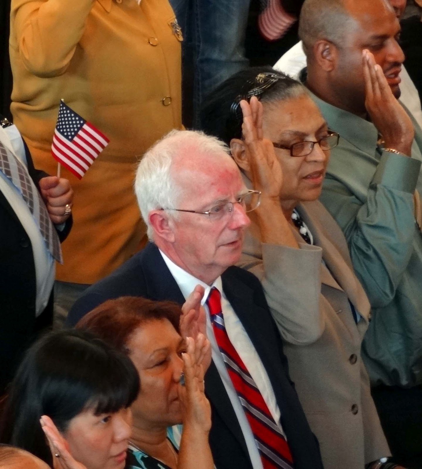 Joe's Retirement Blog Citizenship Ceremony, Faneuil Hall, Boston