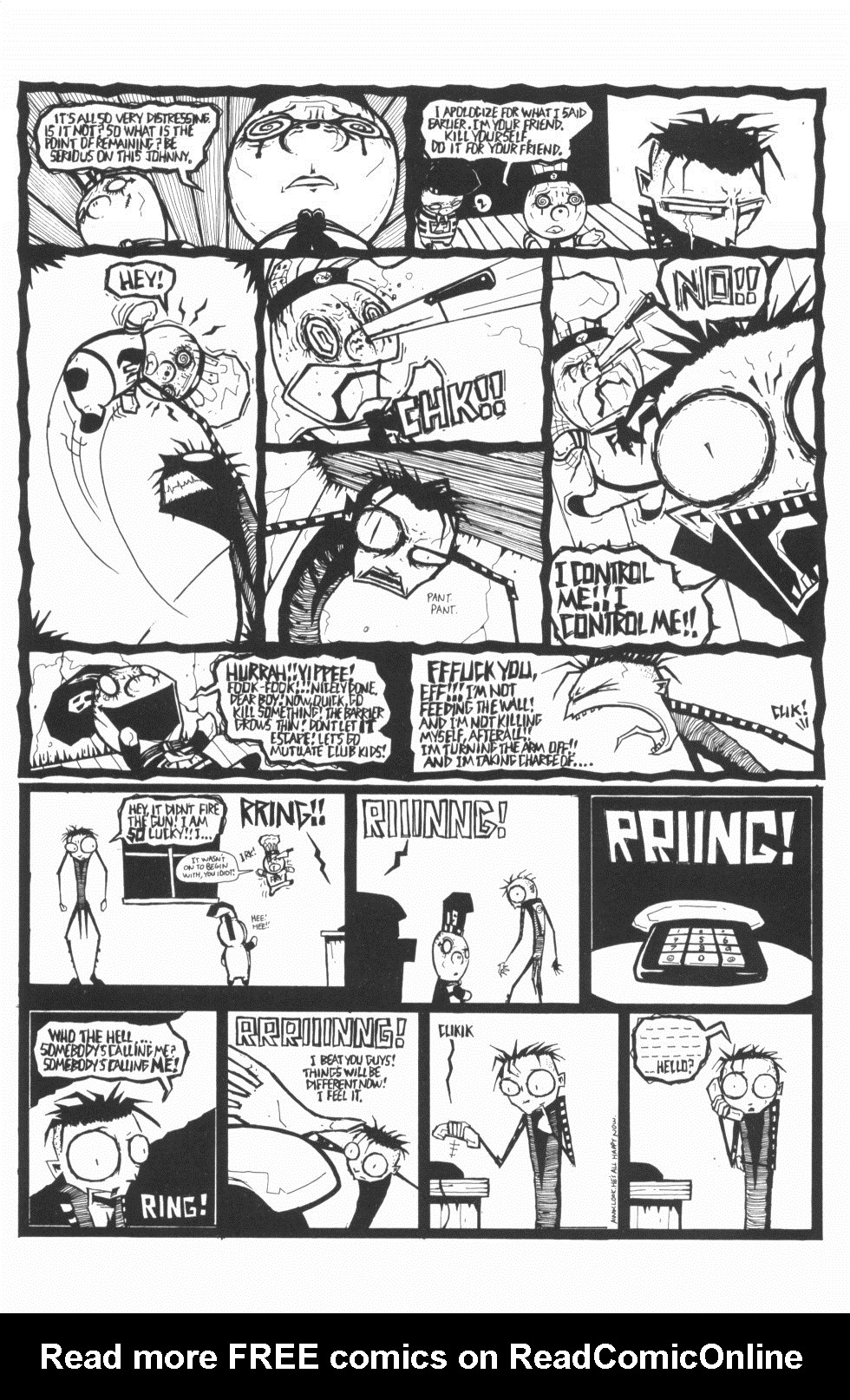 Read online Johnny the Homicidal Maniac comic -  Issue #4 - 23