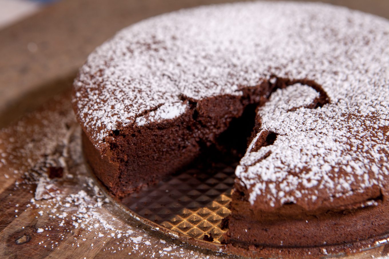 Flourless Chocolate Cake Garnish Flourless Chocolate Cake Garnish