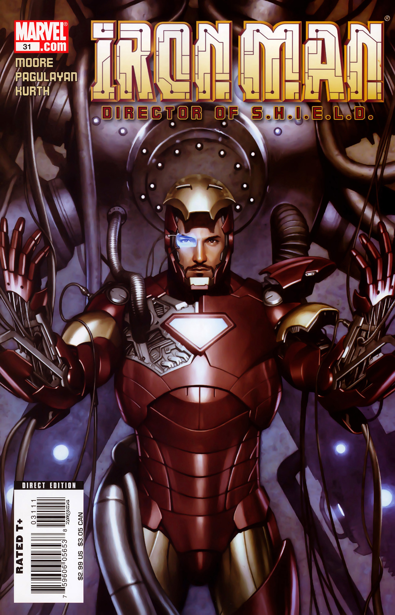 Read online Iron Man (2005) comic -  Issue #31 - 1