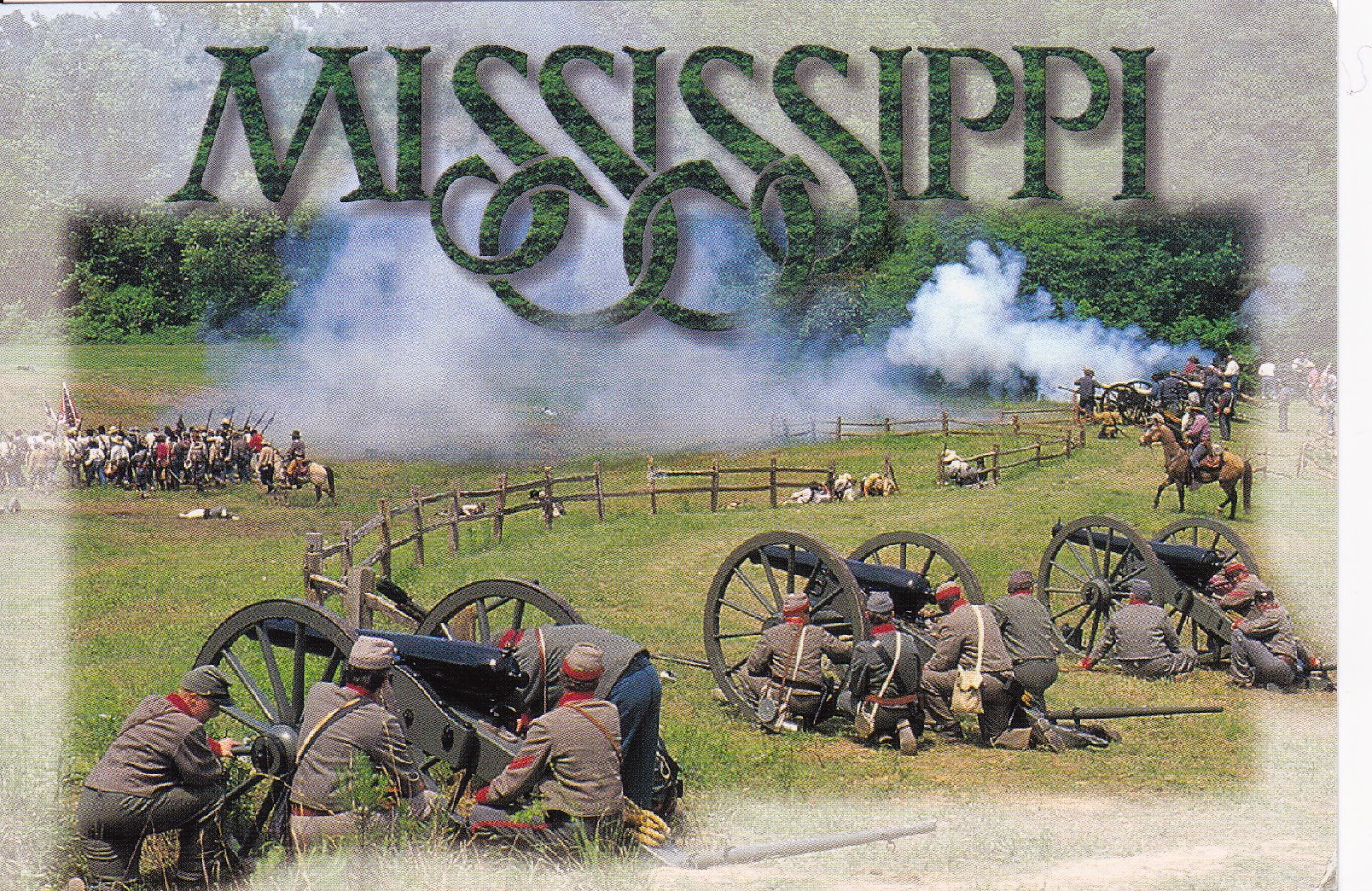 Military History Covers American Civil War, Mississippi, U.S.A.