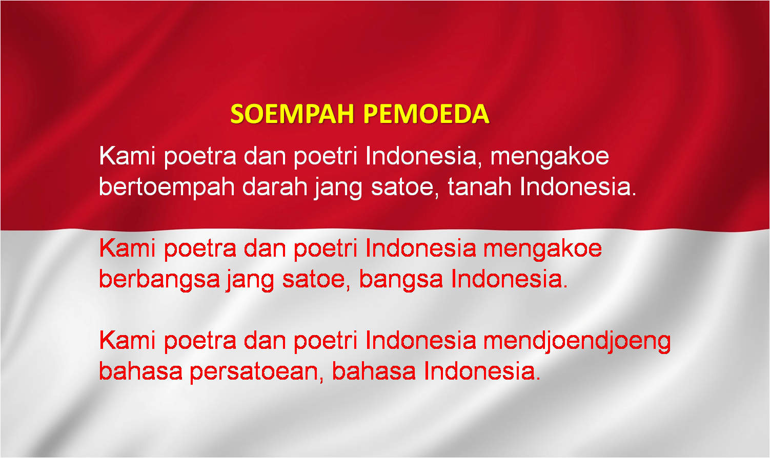 Teks Sumpah Pemuda Dalam Bahasa Inggris Berbagai Teks Teks Sumpah Pemuda Dalam Bahasa Inggris Berbagai Teks